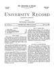 University Record, Vol. 4, No. 16, July 21, 1899