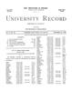 University Record, Vol. 4, No. 26, September 29, 1899