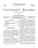 University Record, Vol. 4, No. 37, December 15, 1899