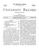 University Record, Vol. 4, No. 40, January 5, 1900