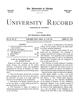 University Record, Vol. 4, No. 51, March 23, 1900