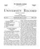 University Record, Vol. 5, No. 4, April 27, 1900