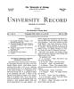 University Record, Vol. 5, No. 8, May 25, 1900