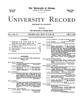 University Record, Vol. 5, No. 10, June 8, 1900