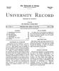 University Record, Vol. 5, No. 14, July 6, 1900