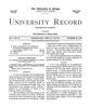 University Record, Vol. 5, No. 26, September 28, 1900