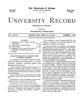 University Record, Vol. 5, No. 36, December 7, 1900