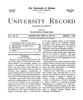 University Record, Vol. 5, No. 44, February 1, 1901