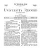 University Record, Vol. 5, No. 46, February 15, 1901