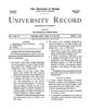 University Record, Vol. 5, No. 48, March 1, 1901