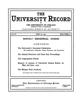 University Record, Vol. 6, No. 13, June 28, 1901