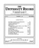 University Record, Vol. 6, No. 35, December 7, 1901