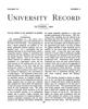 University Record, Vol. 7, No. 6, October 1902