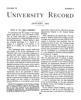 University Record, Vol. 7, No. 9, January 1903