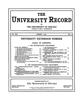 University Record, Vol. 8, No. 4, August 1903