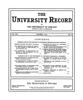 University Record, Vol. 8, No. 6, October 1903