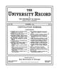 University Record, Vol. 8, No. 8, December 1903