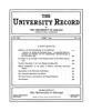 University Record, Vol. 8, No. 12, April 1904