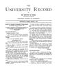 University Record, Vol. 8, No. 9, January 1904