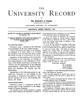 University Record, Vol. 8, No. 11, February 1904