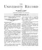 University Record, Vol. 8, No. 12, March 1904