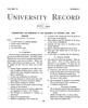 University Record, Vol. 9, No. 3, July 1904