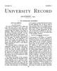 University Record, Vol. 9, No. 5, September 1904