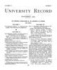 University Record, Vol. 9, No. 7, November 1904