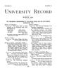 University Record, Vol. 9, No. 11, March 1905