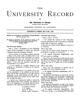 University Record, Vol. 9, No. 1, May 1904