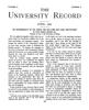 University Record, Vol. 10, No. 4, April 1906