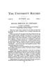 University Record (New Series), Vol. 9, No. 4, October 1923