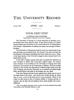 University Record (New Series), Vol. 13, No. 2, April 1927