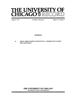 University of Chicago Record, Vol. 6, No. 5, August 9, 1972