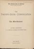 University of Chicago Convocation Programs, October 17, 1898