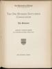 University of Chicago Convocation Programs, August 26, 1932