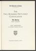 University of Chicago Convocation Programs, June 13, 1952, Session 1
