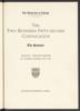 University of Chicago Convocation Programs, August 29, 1952