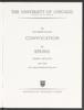 University of Chicago Convocation Programs, June 10, 1977, Session 3
