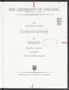 University of Chicago Convocation Programs, June 15, 1979, Session 2