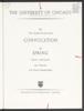 University of Chicago Convocation Programs, June 13, 1980, Session 1