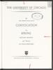 University of Chicago Convocation Programs, June 13, 1980, Session 2