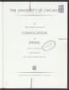 University of Chicago Convocation Programs, June 14, 1985, Session 1