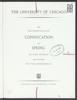 University of Chicago Convocation Programs, June 14, 1985, Session 2