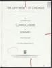 University of Chicago Convocation Programs, August 29, 1986