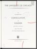 University of Chicago Convocation Programs, August 28, 1987, Session 2