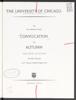 University of Chicago Convocation Programs, December 11, 1987, Session 2