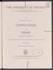 University of Chicago Convocation Programs, June 12, 1992, Session 2