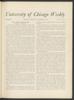 University of Chicago Weekly, October 22, 1892