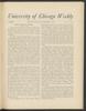 University of Chicago Weekly, December 3, 1892